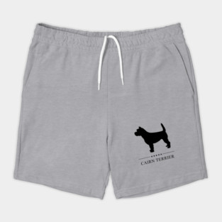 Cairn Terrier Black Silhouette Shorts
