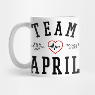 TEAM APRIL KEPNER Mug