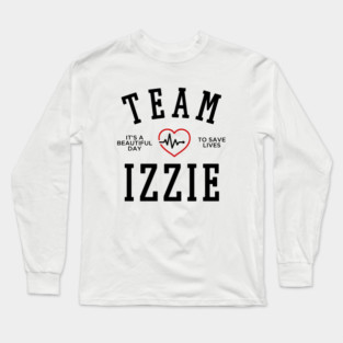 TEAM IZZIE STEVENS Long Sleeve T-Shirt
