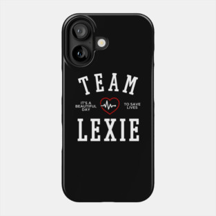 TEAM LEXIE GREY Phone Case