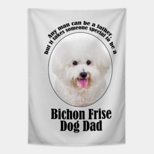 Bichon Dad Tapestry