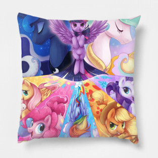 Ponies Pillow