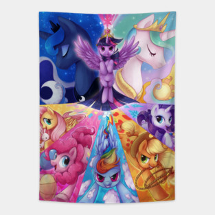 Ponies Tapestry