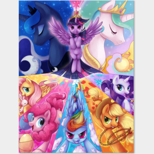 Ponies Posters and Art