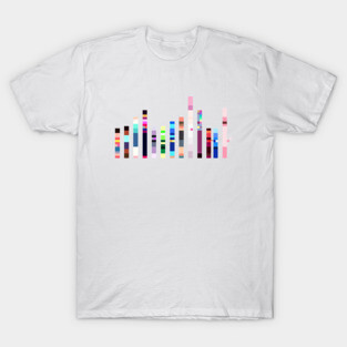 Characters of Steven Universe Barcode T-Shirt