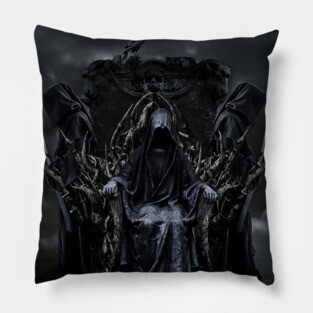 Nazgul on the throne Pillow