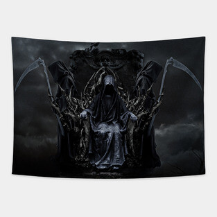 Nazgul on the throne Tapestry