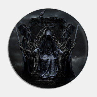 Nazgul on the throne Pin