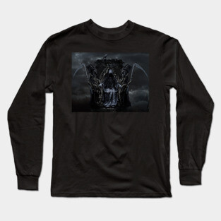 Nazgul on the throne Long Sleeve T-Shirt