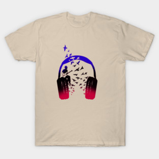 Headphone Music Bassist T-Shirt