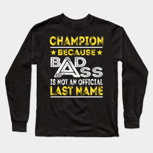 CHAMPION Long Sleeve T-Shirt