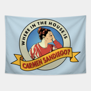 Where in the House is Carmen Sandiego? Tapestry