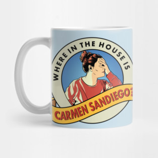 Where in the House is Carmen Sandiego? Mug