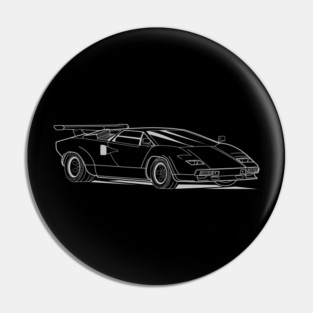 Lambo countach Pin