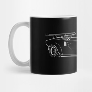Lambo countach Mug