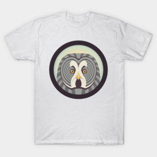 Great Gray Owl Logo T-Shirt