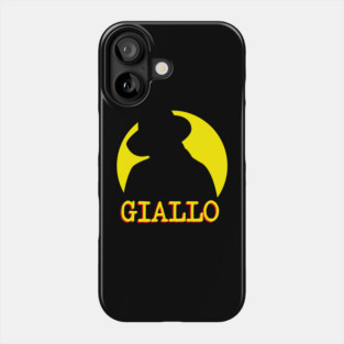 GIALLO Vintage Italian Horror Phone Case