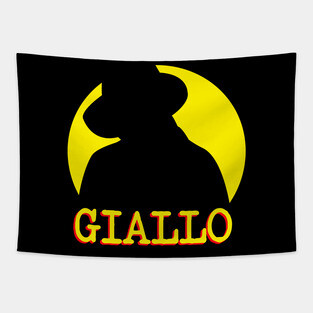 GIALLO Vintage Italian Horror Tapestry