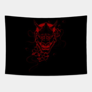 ROKUJO IN RED Tapestry