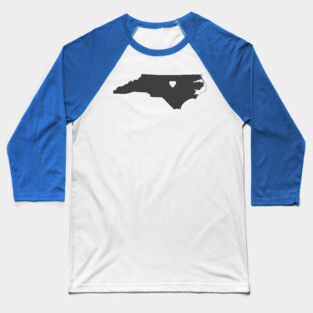 North Carolina Love Baseball T-Shirt