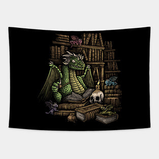 Book Wyrm Tapestry