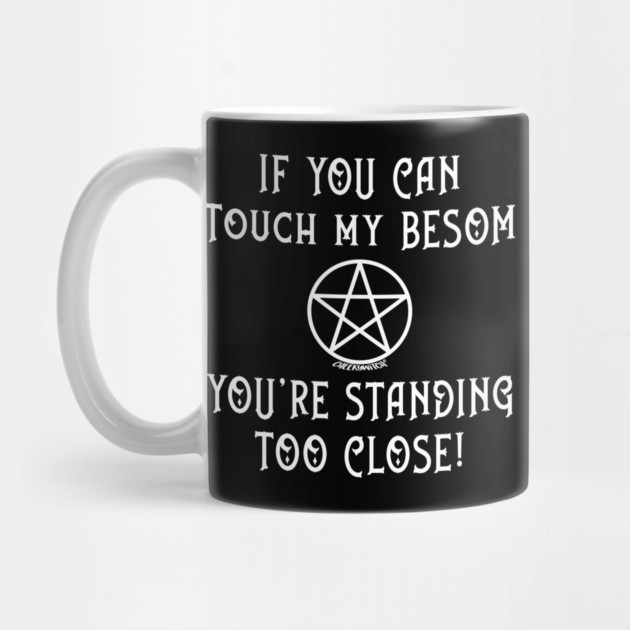 If You Can Touch My Besom You're Standing Too Close! by Cheeky Witch