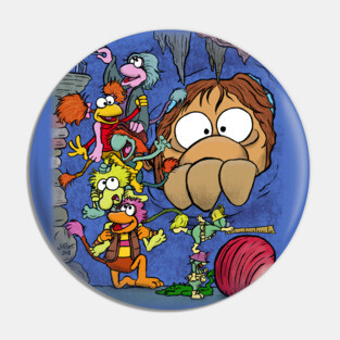 The Rock Goes On Pin