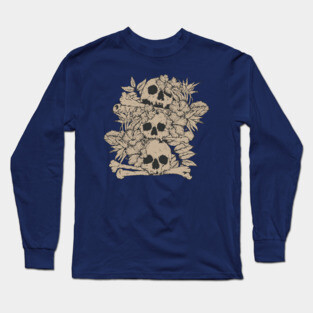 Skull and Crossbones Long Sleeve T-Shirt