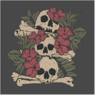 Skull and Crossbones Posters and Art