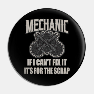 Car Mechanic Pin