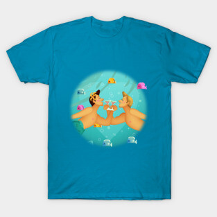 a little gay under the sea celebration T-Shirt