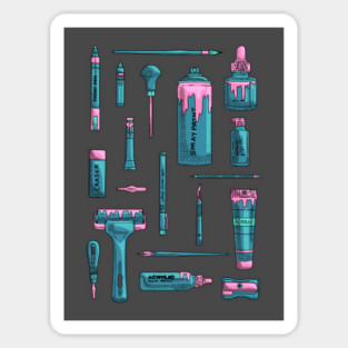 Artist supplies Magnet