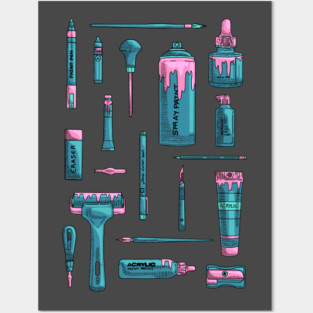 Artist supplies Posters and Art