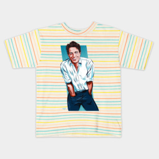 Hugh Grant - An illustration by Paul Cemmick Kids T-Shirt