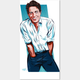 Hugh Grant - An illustration by Paul Cemmick Posters and Art