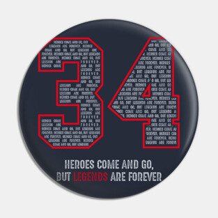 Olajuwon Basketball Legends The Dream Houston 34 Pin