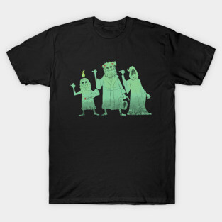 Hitch-hiking Christmas Ghosts T-Shirt