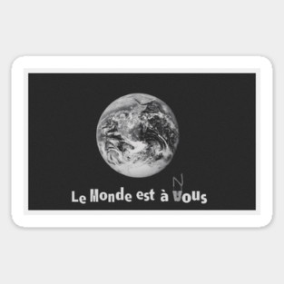 La Haine: Le Monde est a Nous (Vous) billboard Sticker