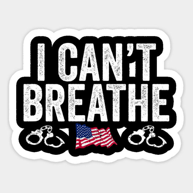 I Can't Breathe Awareness Racism Protest Magnet by belownormal