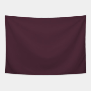 Burgundy Plain Solid Color Tapestry