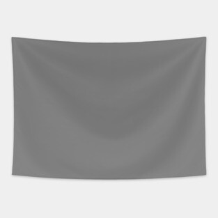 Gray Plain Solid Color Tapestry