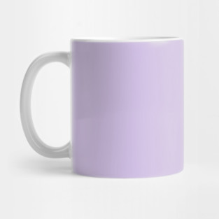 Lavender Plain Solid Color Mug