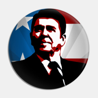 Ronald "the Gipper" Reagan No. 40 U.S. President Pin