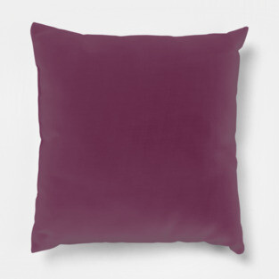 Purple Wine Plain Solid Color Pillow