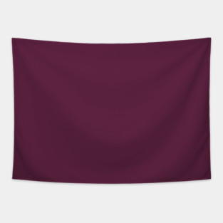 Purple Wine Plain Solid Color Tapestry