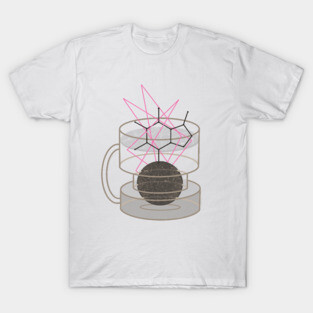 Modern Art Cup of Coffee T-Shirt