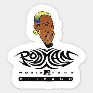 Dennis Rodman - Rodman World Tour Sticker