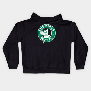But First... Coffee (Tink) Kids Hoodie