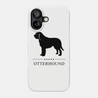 Otterhound Black Silhouette Phone Case