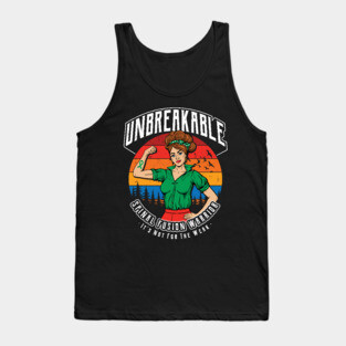 Unbreakable Vasculitis Warrior Tank Top